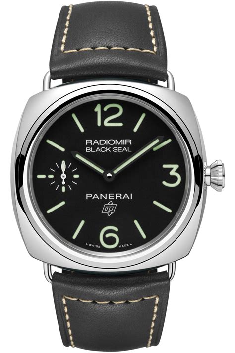 panerai black seal radiomir